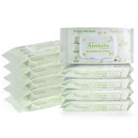 Baby Wipes Manufacturer - Bamboo Strong Double-Sealed Lid Packaging Eco-Friendly