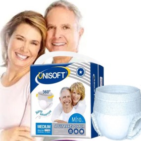 Adult Pull Up Diaper Manufacturer - Unisoft Custom Super Absorption Disposable