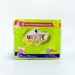Sanitary Napkin Factory - Unisoft Custom Ultra-Thin 240mm Organic Cotton
