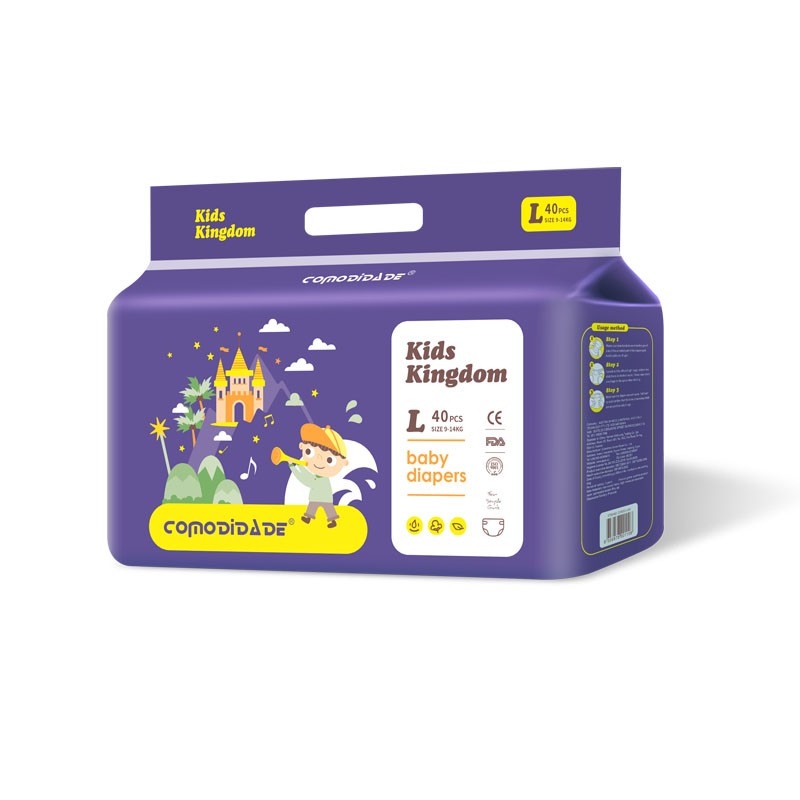 Baby Diaper Manufacturer - Factory Price Premium Cotton Tape Eco Friendly