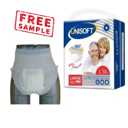 Adult Diaper Factory - OEM Unisoft Customized Unisex Breathable Pants