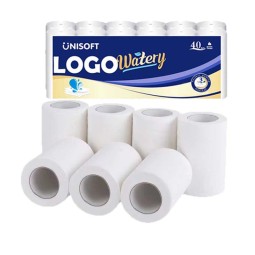 Toilet Paper Factory - Unisoft Customized Premium 3ply Virgin Wood