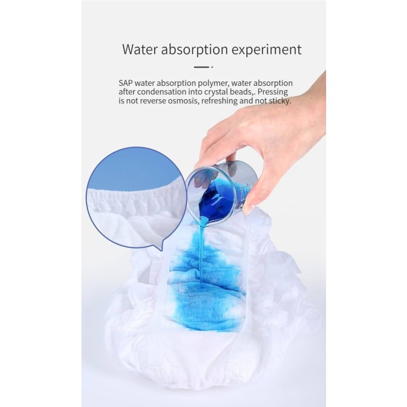 Sanitary Pants Factory - Lady Disposable Menstrual Pants Processing