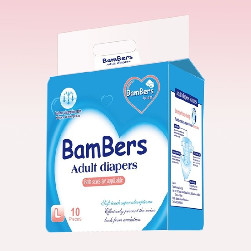 Adult Diaper Factory - A1 3D Leak Prevention Soft Breathable Abu