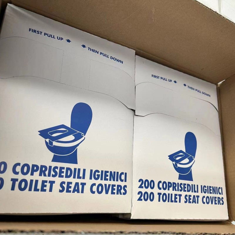 Toilet Seat Cover Factory - 1/16 Fold PE Waterproof Plastic Dispenser