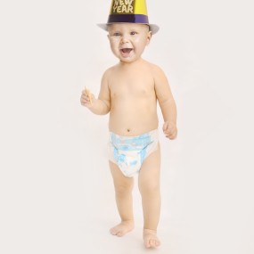 Baby Diaper Factory - Design Printing Size 5 Organic Cotton Pants