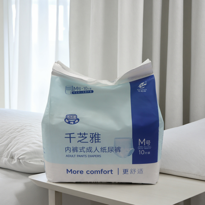 Adult Diapers Manufacturer - Contoured Fit Women Extra Absorbency Printed Leakage Prevention