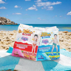 Swim Diapers Manufacturer - Small Order Playful Disposable Swim Ocean Carton Design