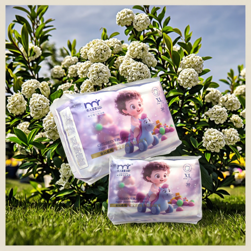 Baby Diapers Manufacturer - Super Thin Disposable Pants Soft Skin-Friendly Breathability