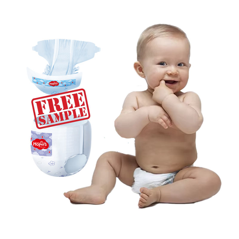 Baby Diapers Manufacturer - Hopers Free Sample Disposable Wholesale Shipping Pull up Pant 50pcs