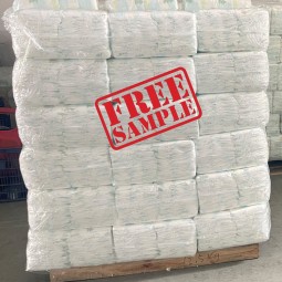 Baby Diapers Manufacturer - New Born B Grade Care Merries Korean Nappies in Bales