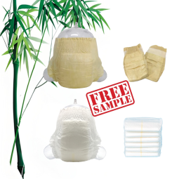 Baby Diapers Manufacturer - Nature Bamboo Biodegradable Organic Pant Nappy Wholesale All Sizes