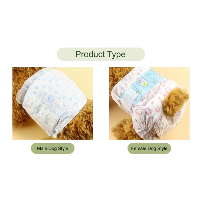 Pet Diapers Manufacturer - OEM ODM Disposable Dog Cat Male Female Printed Pants