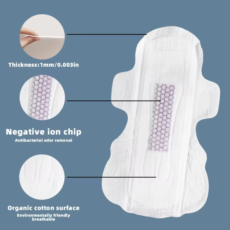 Sanitary Napkins Manufacturer - Hopers Wholesale Women Menstrual Towel Anion Pads China