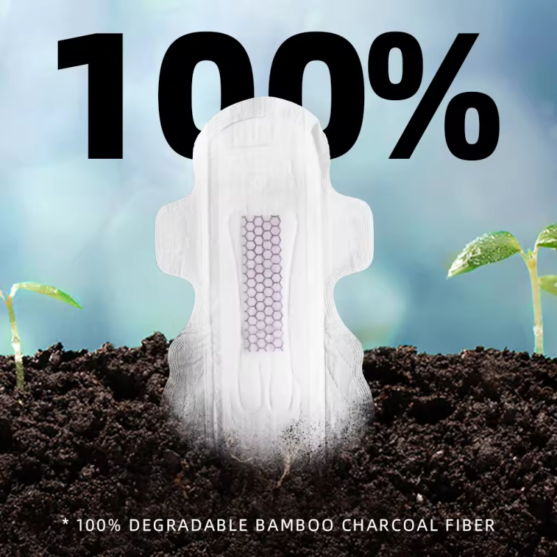 Sanitary Napkins Manufacturer - Organic Bamboo Women Biodegradable Female Medical Banana Fiber