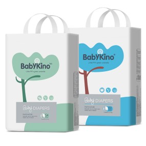 Baby Pants Diapers Factory - Babykino Organic Full SAP XXL Private Label