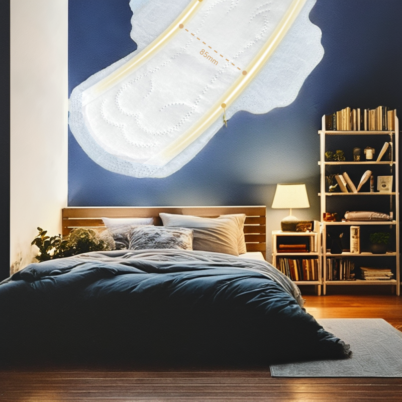 Sanitary Napkin Supplier - Ultra-Thin Cotton Breathable Lightweight