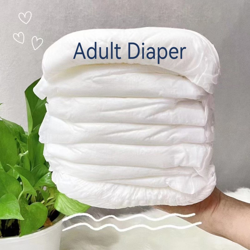 Adult Geriatric Diaper Supplier - Ecological Absorbia Printed Disposable
