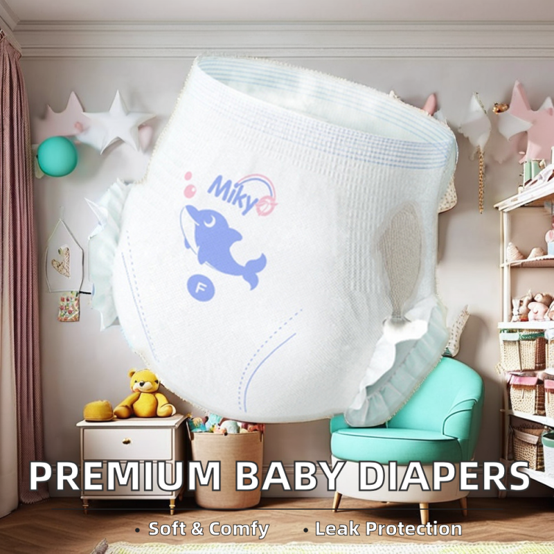 Baby Pull Up Diapers Factory - Non Woven Printed Colorful Package Design