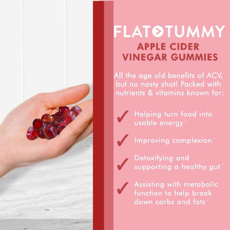 Private Label Apple Cider Vinegar Gummies with 1000mg for Adults