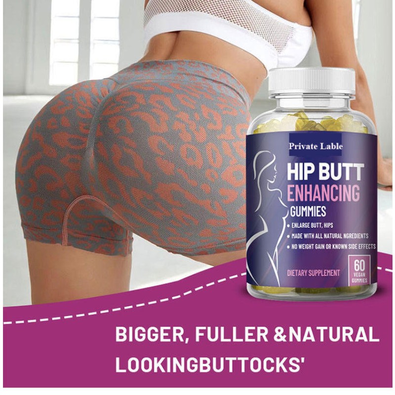 OEM Hip Lifting Butt Gummies Hip Butt Enlargement Gummies