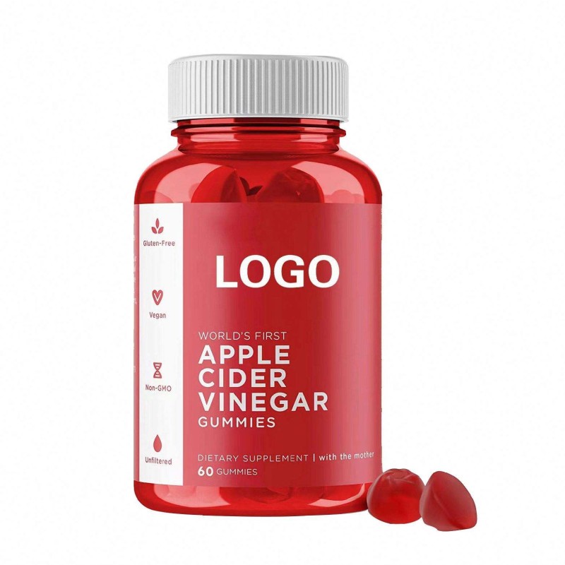 Private Label Apple Cider Vinegar Gummies with 1000mg for Adults