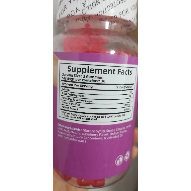 Breast Enlargement Gummies Pills Natural Breast Enlargement Lifting and Firming Breast Enhancement Gummies