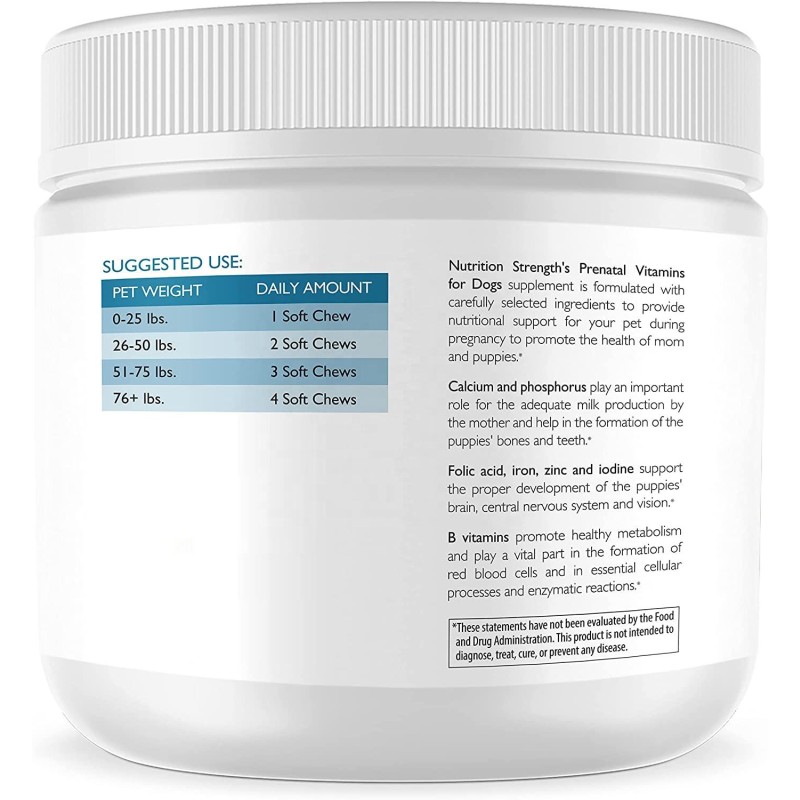 OEM Probiotics for Dogs Fish Oil Folic Acid B Vitamins-Prenatal Vitamins Promote Milk Essential for Pet Health Care Supplements
