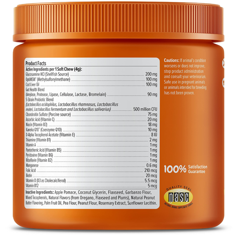 Hotselling Wholesale Healthy Dog Vitamins Natural Multivitamin Mineral Soft Chewable Tablets for Pet Health Care & Supplements