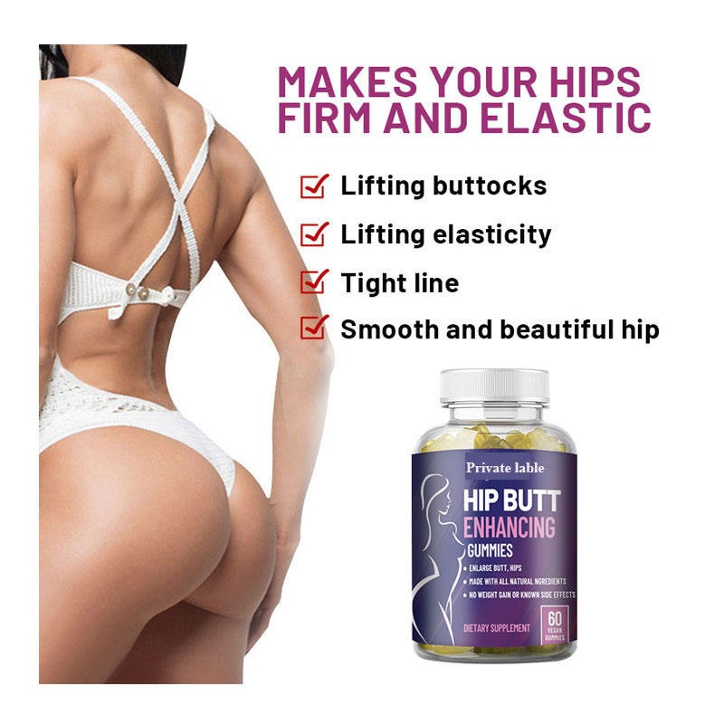 OEM Hip Lifting Butt Gummies Hip Butt Enlargement Gummies