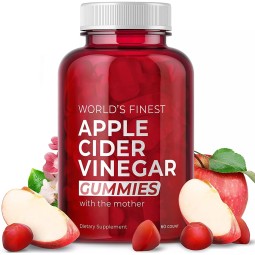 Private Label 1000mg Apple Cider Vinegar Gummies Weight Management Supplement Antioxidant Function Beauty Product for Adults