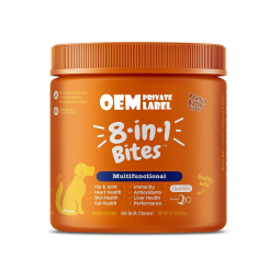 Hotselling Wholesale Healthy Dog Vitamins Natural Multivitamin Mineral Soft Chewable Tablets for Pet Health Care & Supplements