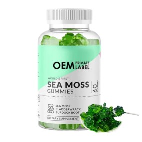 Skin Care Healthcare Supplements Seamoss Gummy Candy Slim Sea Moss Gummies for System