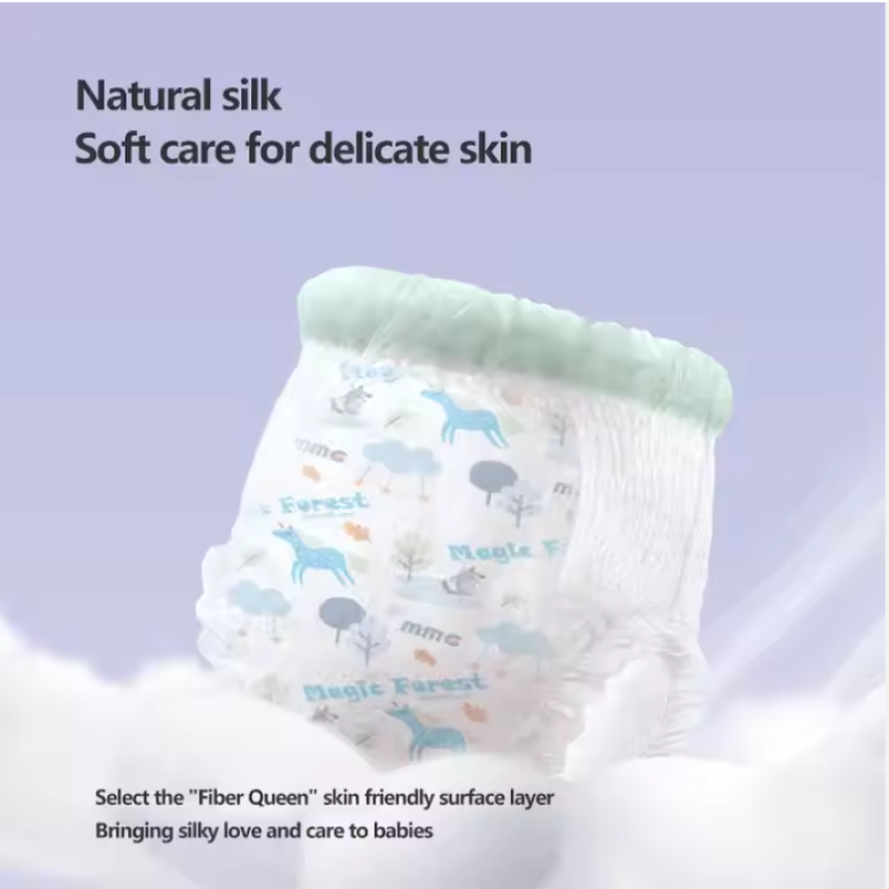 Baby Diaper Pants Manufacturer - OEM ODM Disposable XL Size Wholesale Printed Bamboo