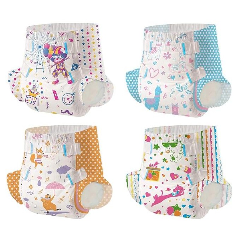 Adult Diapers Manufacturer - XL Size-Fitting Breathable Printed Leak Guard for Adults