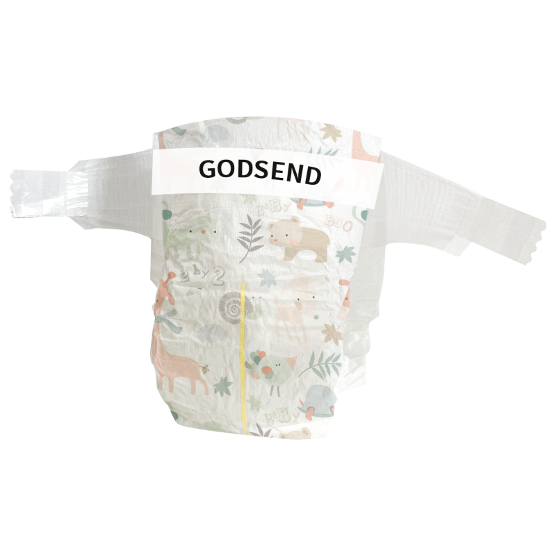 Baby Diapers Manufacturer - High Quality Custom Logo Biodegradable Eco-Friendly Disposable