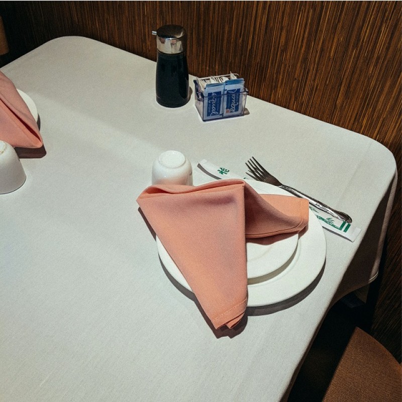 Cloth Napkin Manufacturer - Handmade Classic Plain Dyed Fine Dining