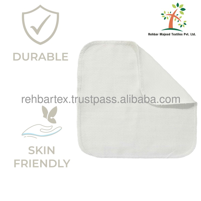 Cloth Wipes Supplier - Birdseye Soft Absorbent Sustainable 21x21cm