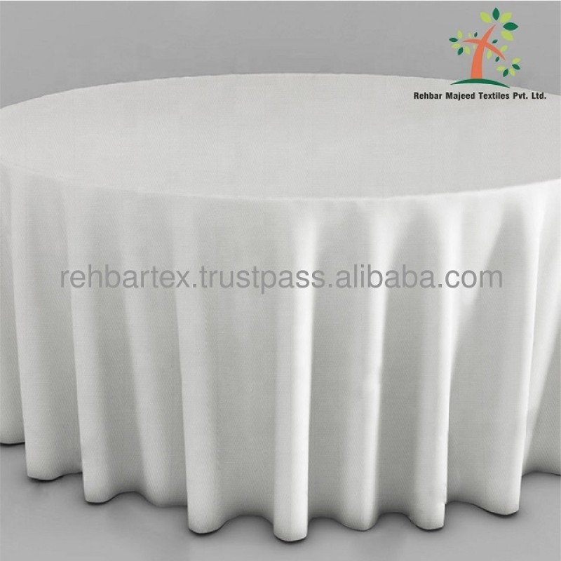 Table Cloth Supplier - Cotton Stripe Weave Elegant Durable Dining