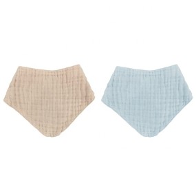 Bandana Bib Supplier - Cotton Crinkle Muslin Soft Washable Customizable