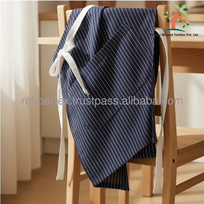 Apron Manufacturer - Cotton Durable Adjustable Custom Size Pockets