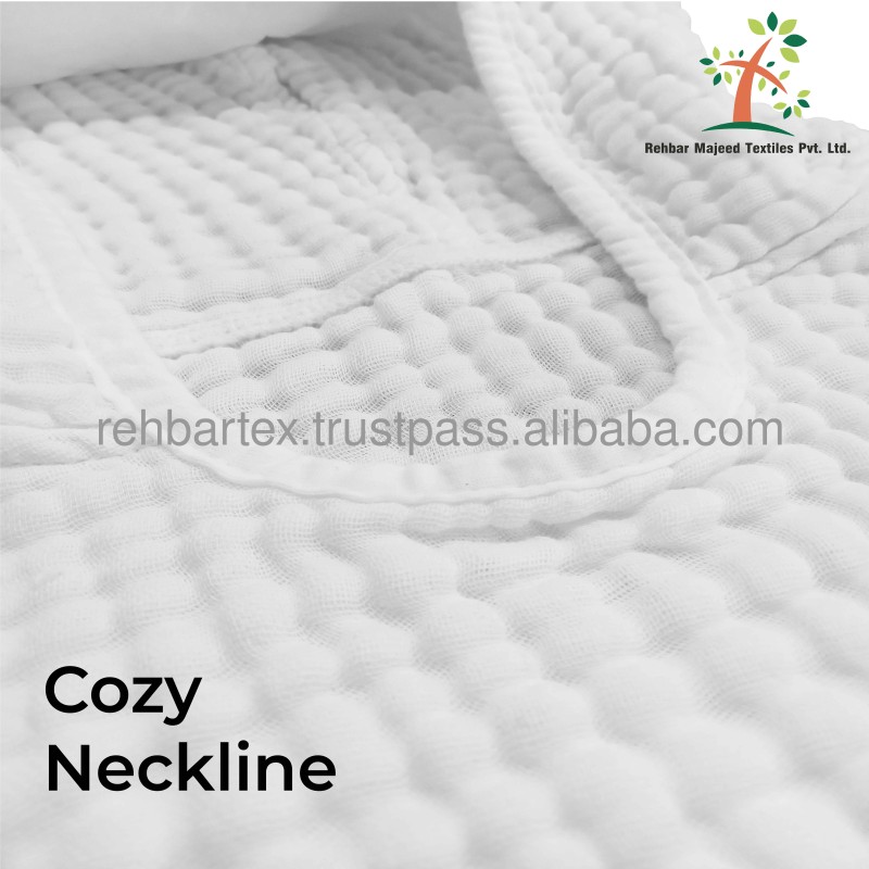 Hooded Poncho Supplier - Cotton Bubbly Muslin Extra Soft Toddler