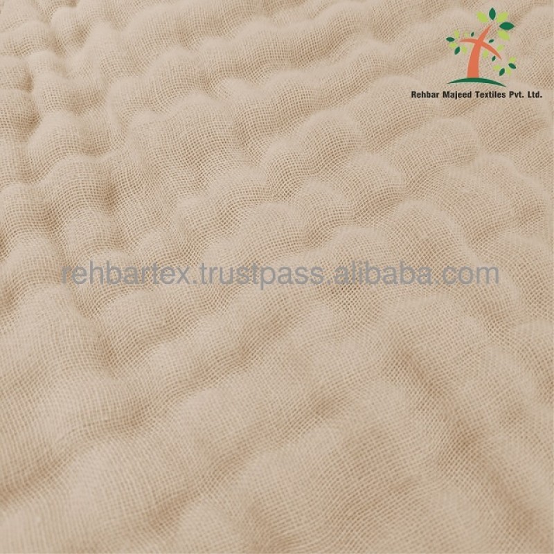 Bandana Bib Supplier - Cotton Crinkle Muslin Soft Washable Customizable