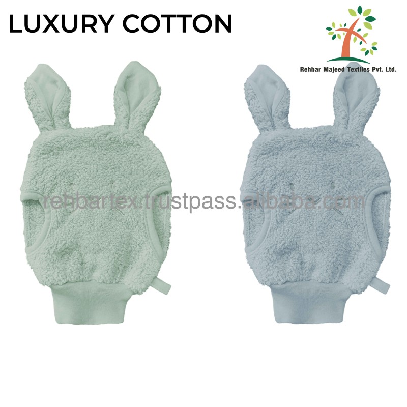 Bath Gloves Supplier - Luxury Cotton Modern Style Extra Soft Home