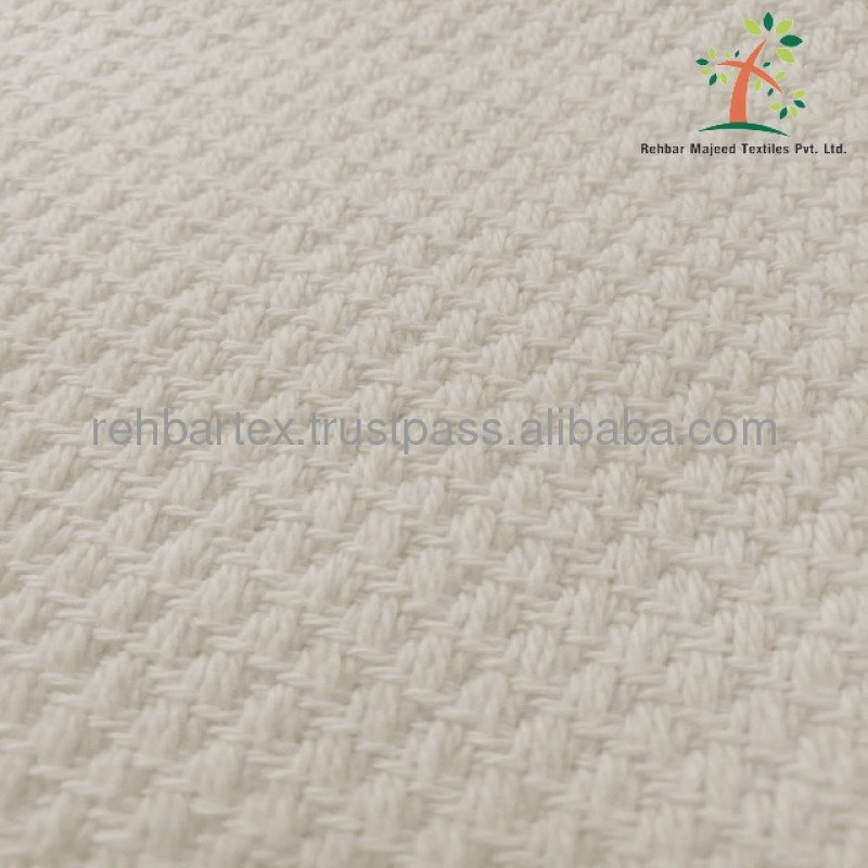 Basket Weave Blanket Supplier - Cotton Soft Warmth Custom Size Throw