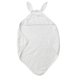 Hooded Towel Manufacturer - Cotton Muslin Extra Soft Infant Baby