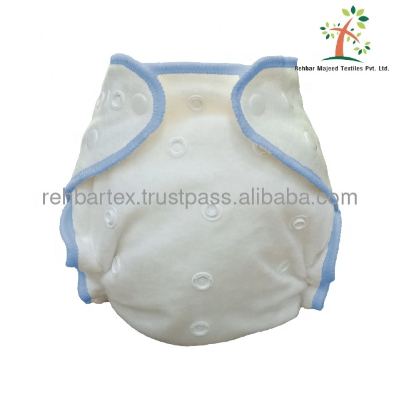 Cloth Fitted Diaper Supplier - Super Absorbent Customized Size Washable Cotton