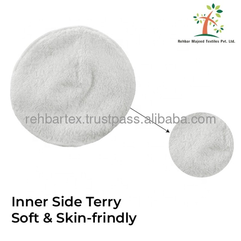 Nursing Breast Pads Factory - Terry PUL Reusable Soft Skin-Friendly