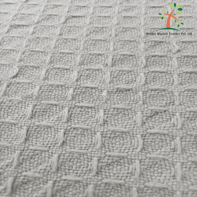 Waffle Blanket Manufacturer - 50% Cotton 50% Polyester Soft Warmth Custom