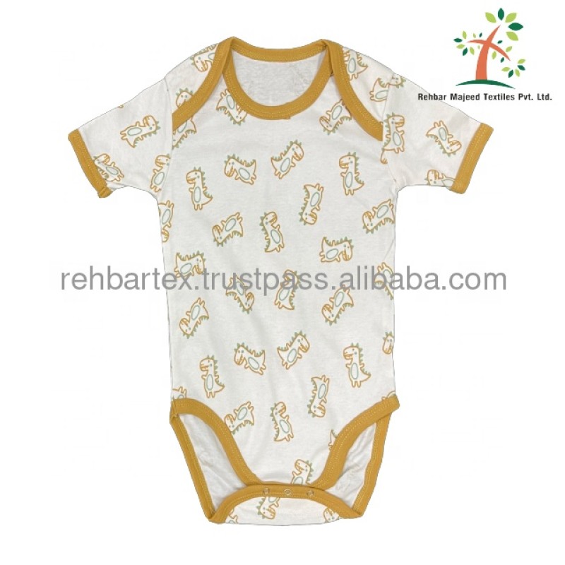 Baby Onesie Manufacturer - Cotton Cozy Durable Snap Button Custom Size
